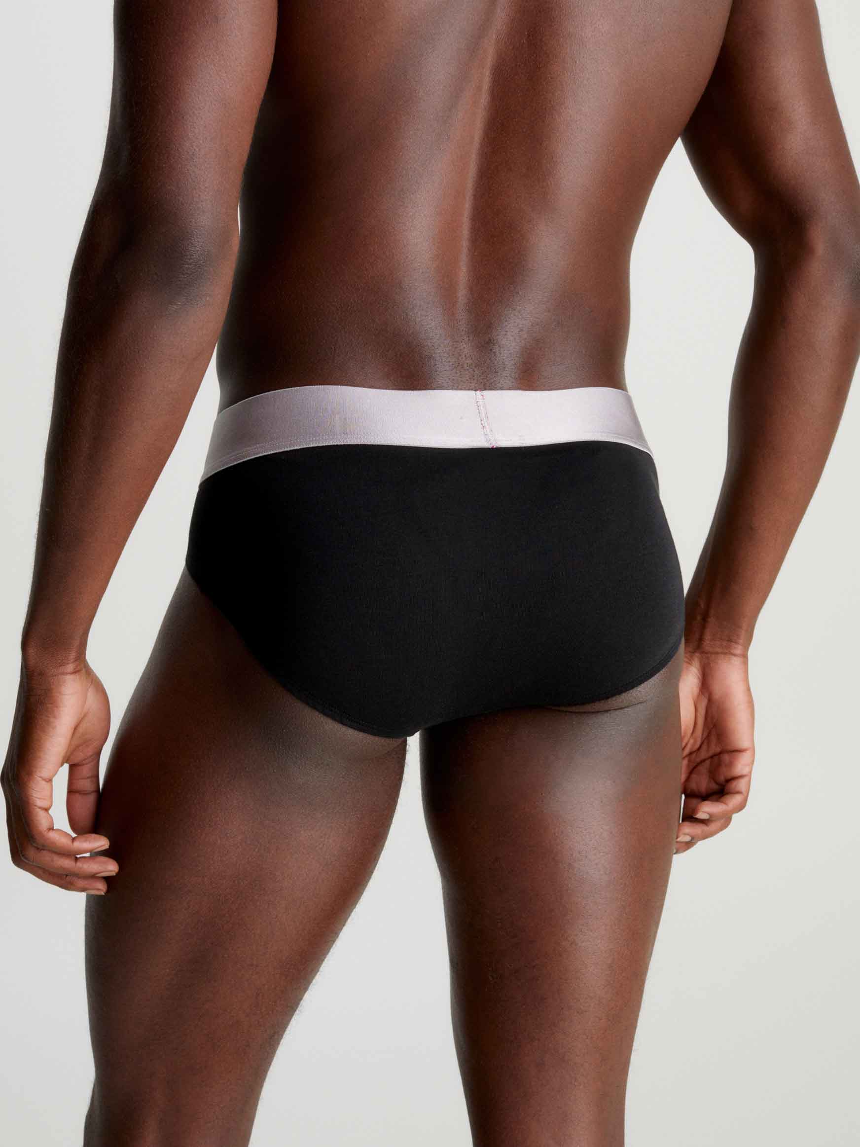 3p Hipbrief - Steel Cotton